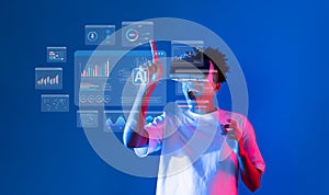 Exploring Artificial Intelligence Through Data Analytics in Virtual Reality Environments for Innovative Prompt