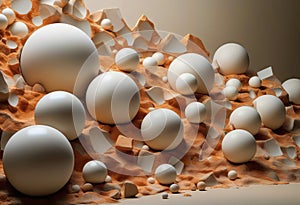 Exploring the Beauty of Imperfection in Gypsum Spheres