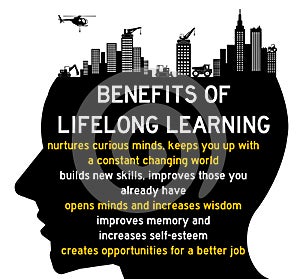 Lifelong learning benefits