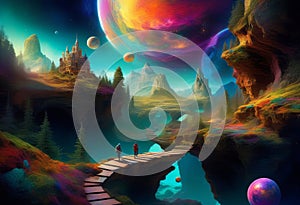 Exploring the Bizarre Beauty of an Otherworldly Parallel Universe