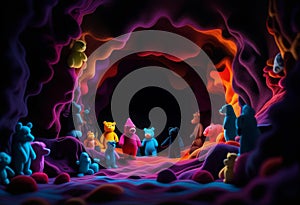 Exploring the Cimmerian Plush Virtual Realm