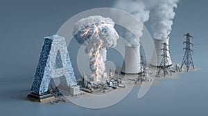 Exploring the complexities of AI power generation and environmental impact
