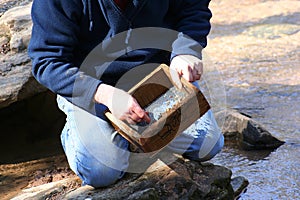 Exploring in Creek