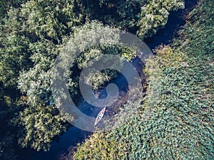Exploring Danube Delta from above