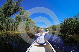Exploring Danube Delta by boat