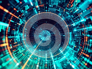 Exploring the Digital Space Tunnel A Visual Journey Through Advanced Technological Innovation and Future Possibilities