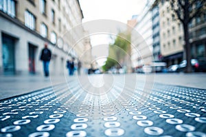 Exploring the Digital World: Horizontal Abstract Binary Code Representation