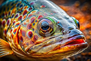 Exploring the Edible Mudfish A Macro Photography Journey into Taste Texture and Nutritional Value photo