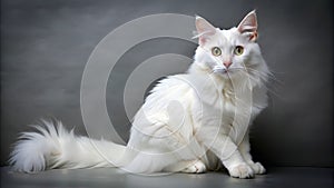 Exploring the Energetic Charm of the Turkish Angora, generative ai