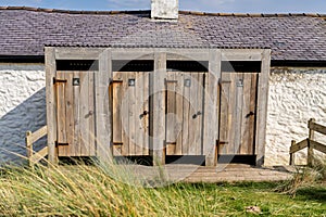 Exploring the Famous Pilots Cottages of Anglesey on Llanddwyn island Newborough beach