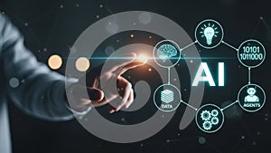 Exploring the future of artificial intelligence through interactive digital interfaces