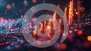 Exploring innovation in dynamic data visualization and abstract digital art