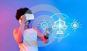 Exploring the Intersection of Artificial Intelligence, Ethics, and Law in a Digital Future with VR Technology XDMCP