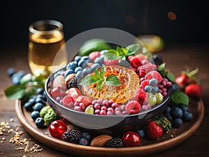 Exploring the Intersection of Biology and Nutrition Through Artistic Visualization