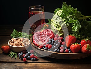 Exploring the Intersection of Biology and Nutrition Through Artistic Visualization