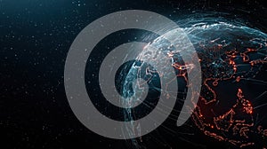 Exploring the Intersection of Investment and Technology Through a Connected Globe Network