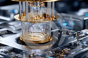 Exploring the intricate design of a quantum computer's processing unit