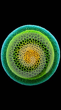 Exploring the intricate journey of multicellular organism development from a single cell photo