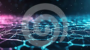 Exploring the Intricate Patterns of a Network of Connected Lines and Dots in Visual Art