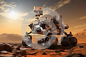 Exploring Mars: Robotic Rover Unveils the Red Planets Secrets