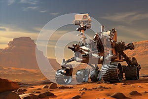 Exploring the Martian Frontier. Robotic Rover Conducting Intricate Scientific Experiments