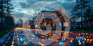 Exploring a Modern Smart Home Neighborhood with Broadband Internet Services, Smart Meters, and