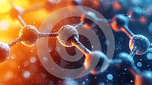 Exploring the Molecular Structure with Dynamic Vibrant Colors