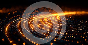 Exploring quantum concepts through dynamic patterns of particles in motion. Generative AI