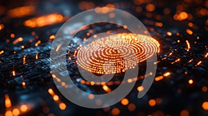 Exploring quantum cryptography concepts with visual representation of qubits and security protocols in a digital