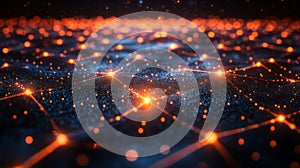 Exploring quantum realms by visualizing qubits, superposition, and entanglement using generative AI photo