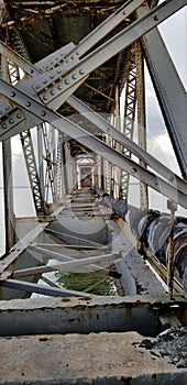 Abandoned bridge in Keywest photo