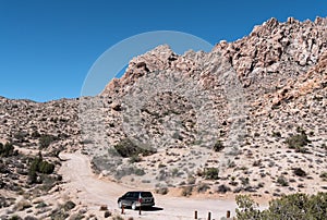 Exploring Spirit Mountain in southern Nevada