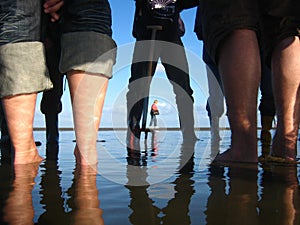 Exploring the tidelands