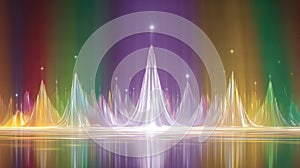 Exploring the Vibrant Patterns of Light Interference in a Double Slit Experiment Setup