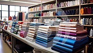 Exploring vibrant textiles in a creative