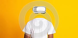 Exploring virtual dimensions with advanced technology and innovative gadgets photo