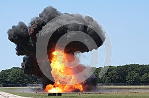 Explosion in Field photo