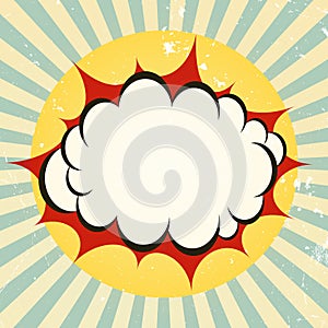 Explosive boom icon