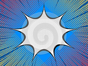 Explosive comic concept