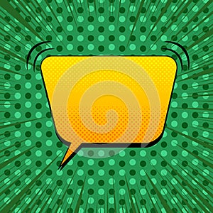 Explosive comic template