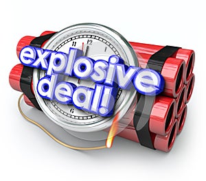 Explosive Deals Bomb Dynamite Special Sale Clearance Price