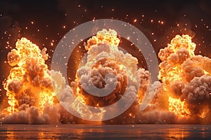 Explosive Impact: A Set of Powerful Explosions