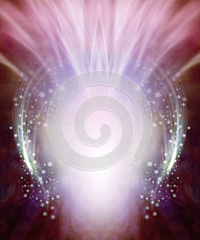 Explosive Surprise Sparkle Background Frame Border