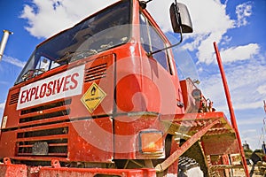 Explosives Truck photo