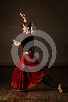 Exponent of Bharat Natyam dance