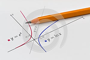 Exponential and logarithmic function photo