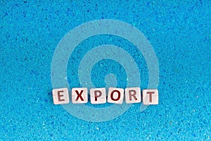 Export word on stone