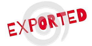 Exported rubber stamp photo