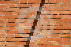 exposed brick wall, construction detail of a wall with decorative elements given by the simple exchange of textures,.