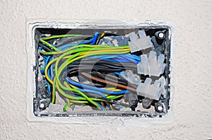 Exposed Electrical Wiring